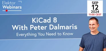 Webinar: KiCad 8 Essentials. Peter Dalmaris ne Illustra le Caratteristiche Principali e Molto Altro